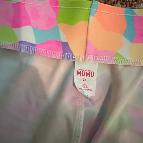 Mumu swim skirt, 2X - Picture 2 of 2